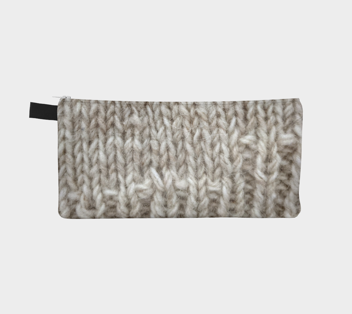 Stockinette Pencil Case